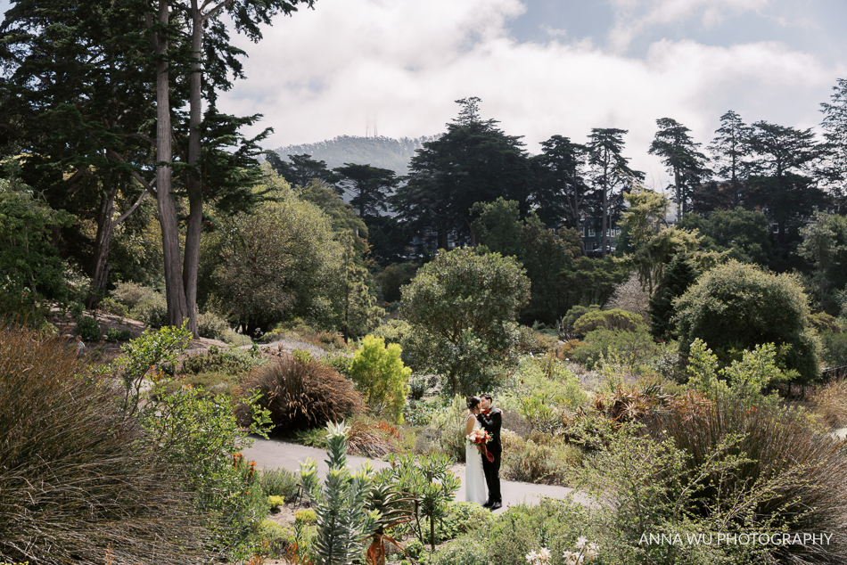 Luxi & Christian | San Francisco Botanical Garden Wedding