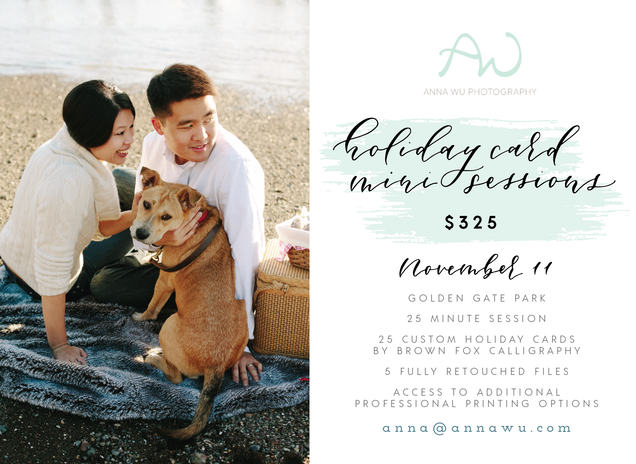 San Francisco Holiday Card Mini Sessions, 2017